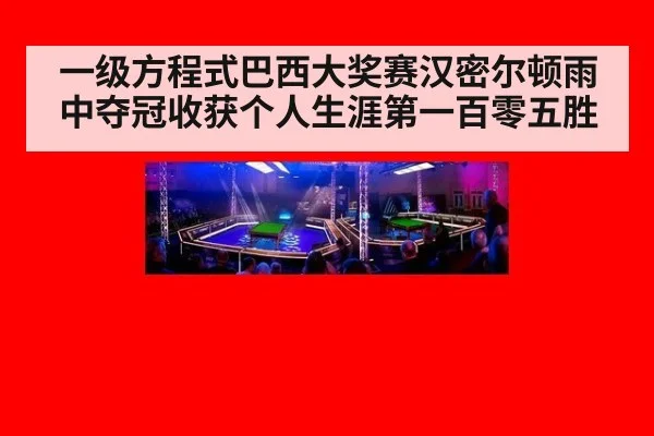 一级方程式巴西大奖赛汉密尔顿雨中夺冠收获个人生涯第一百零五胜
